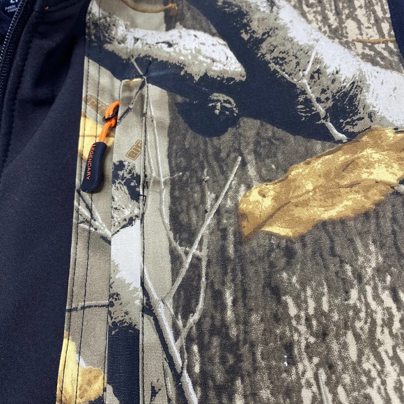 Legendary Whitetails Large‎ Tall Black Camo Zipper Pockets Vest - Picture 3 of 6